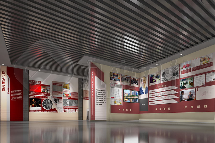 預(yù)防職務(wù)犯罪警示文化教育基地，展廳策劃方案，廉政文化示范展廳效果圖設(shè)計，廉政教育館升級改造公司