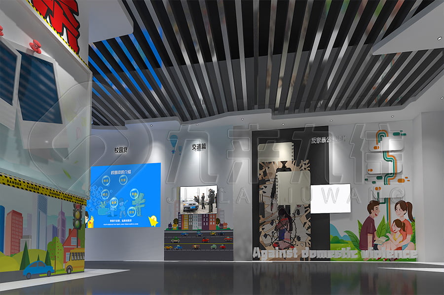 道德與法制，法制教育展廳，裝修公司，司法局法治文化示范展館，設(shè)計平面圖