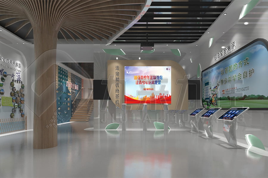 法治教育展館，法治文化教育展廳設(shè)計(jì)，法院法治館設(shè)計(jì)