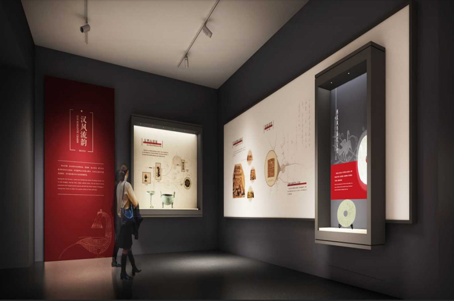 縣鑄牢中華民族共同體意識教育基地效果圖