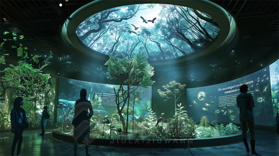 創(chuàng)新創(chuàng)意政協(xié)展示館設(shè)計(jì),高科技多媒體展覽館建設(shè)方案,九來(lái)九往文化科技展廳設(shè)計(jì)