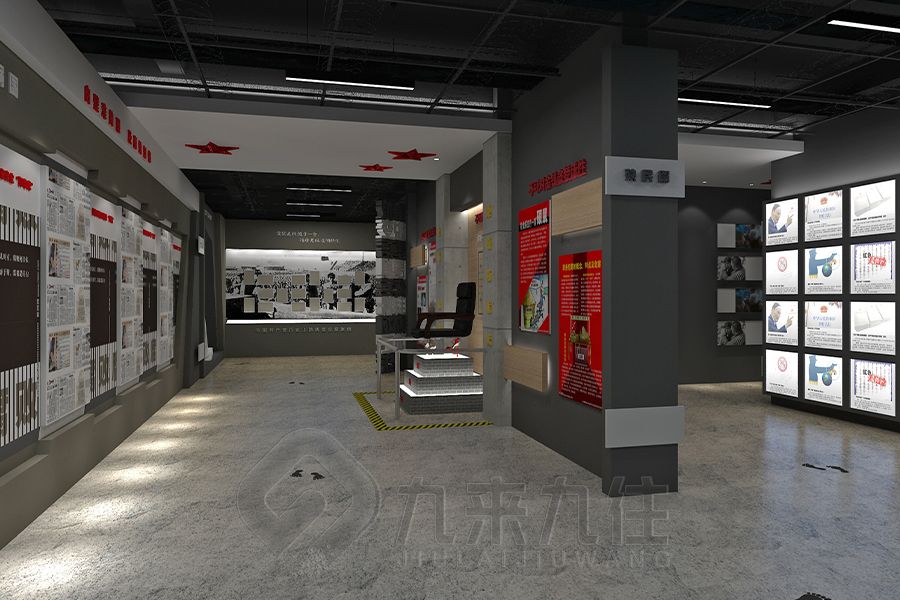 現(xiàn)代化廉潔館設(shè)計公司,高科技展廳施工技術(shù),環(huán)保智能展覽館裝修