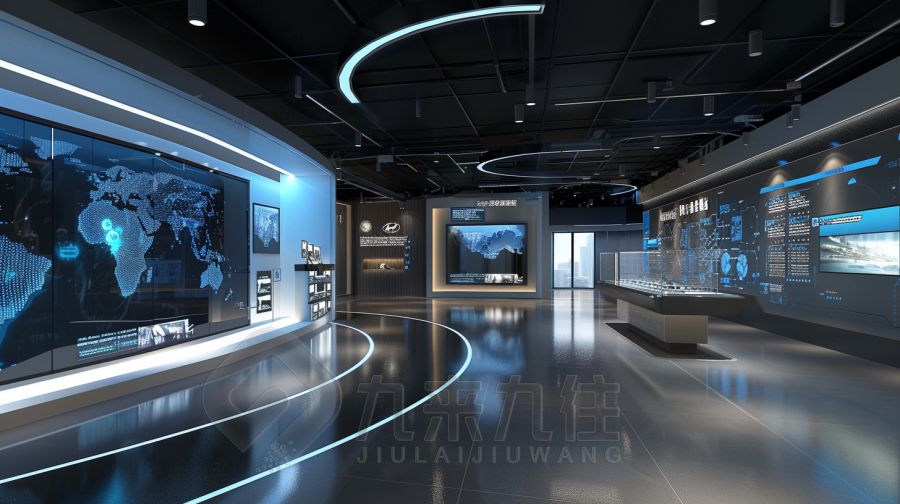 數(shù)字化人防展廳設(shè)計(jì),現(xiàn)代互動展示館施工,多媒體智慧展覽館建設(shè)方案