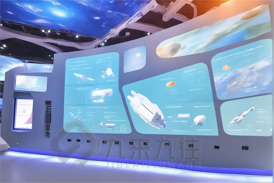 創(chuàng)新創(chuàng)意外貿(mào)展廳設(shè)計,數(shù)字化展覽館建設(shè)方案,多媒體互動展示館裝修