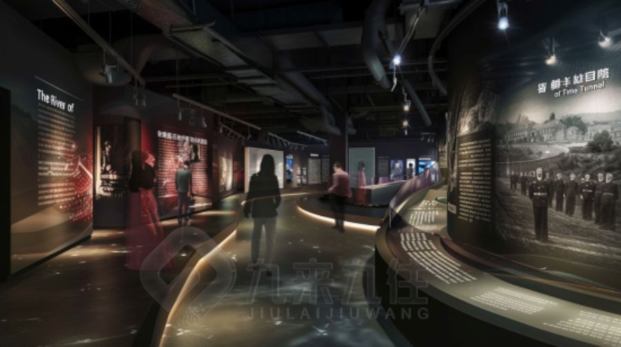 高科技安全教育館設(shè)計,環(huán)保型展覽館施工,智能化展示空間設(shè)備