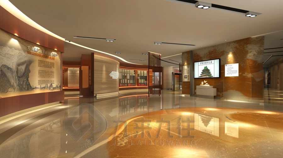 高科技外貿(mào)展館設(shè)計,數(shù)字化展示空間施工,多媒體互動展示館建設(shè)