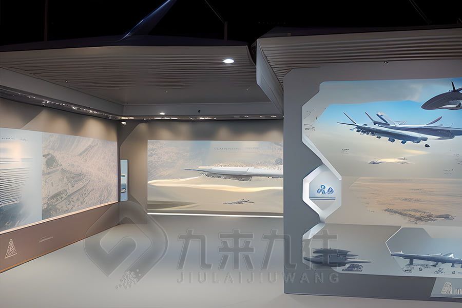 智慧國(guó)防宣教博物館設(shè)計(jì),互動(dòng)國(guó)防教育展館建設(shè)方案,多媒體國(guó)防教育展覽館設(shè)計(jì)公司