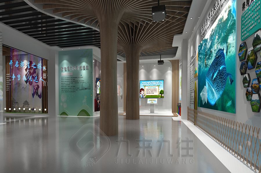 高科技法治宣教基地設(shè)計(jì),環(huán)?，F(xiàn)代展廳建設(shè),多媒體互動(dòng)展館施工