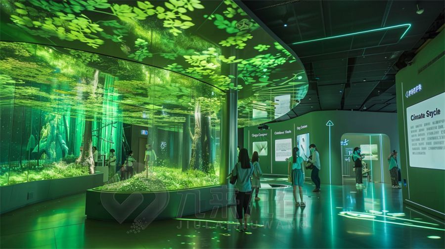 VR非遺文化展示館設計, 數(shù)字化展覽館施工, 九來九往文化科技