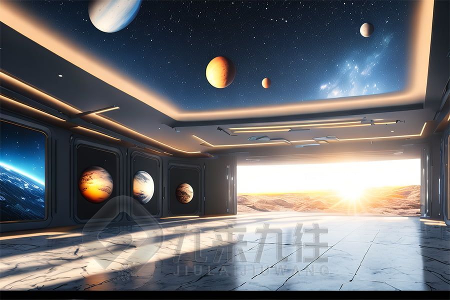 高科技工傷教育展館設計,數(shù)字化安全教育展廳,智能多媒體展示空間建設