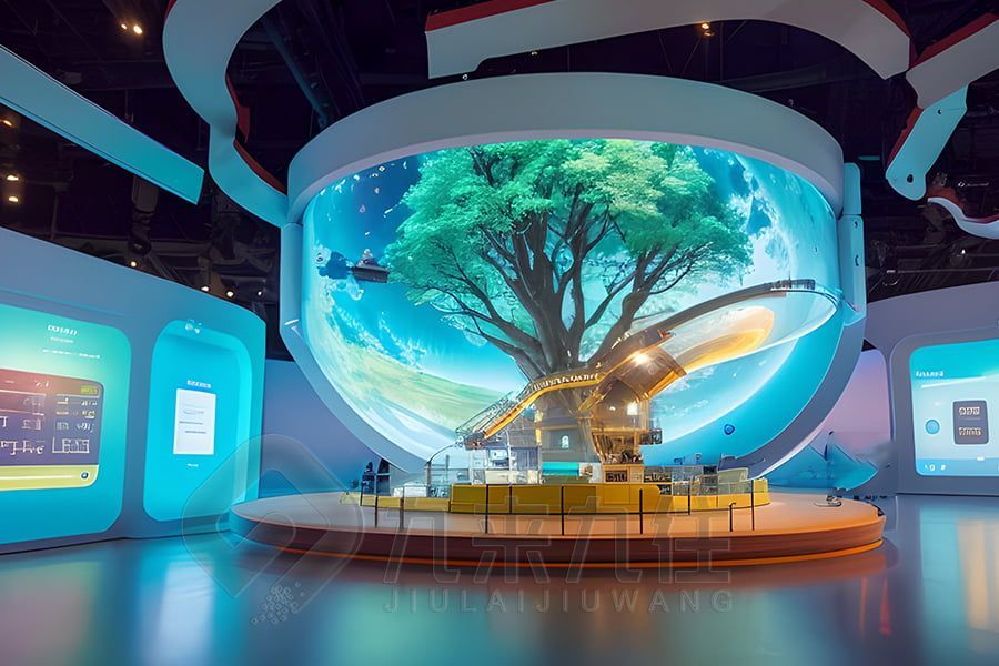 沉浸式思想教育基地設(shè)計(jì),互動(dòng)教育展館施工方案,多媒體教育展覽館設(shè)計(jì)公司