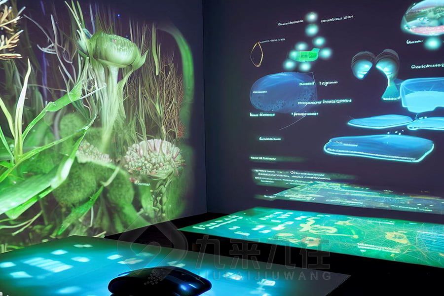 數(shù)字化生態(tài)保護(hù)展館設(shè)計,互動環(huán)?？破照褂[館建設(shè),現(xiàn)代多媒體科普展館裝修