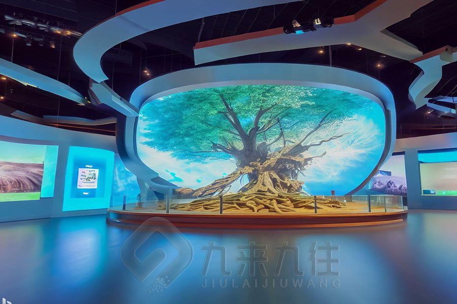 濕地保護(hù)館設(shè)計(jì), 高科技環(huán)保展廳施工, 多媒體互動展覽館建設(shè)方案