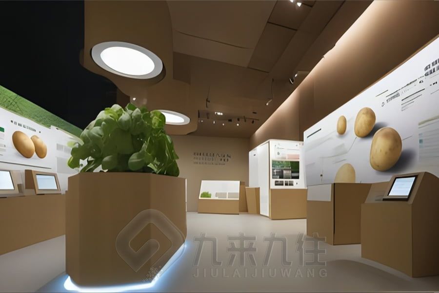 漁業(yè)館施工圖, 高科技展覽館設(shè)計(jì), 環(huán)保展廳裝修方案