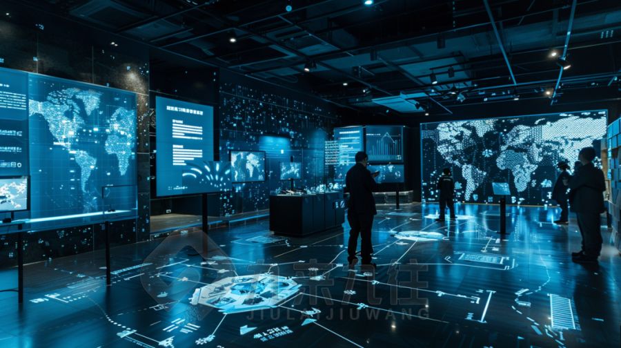 現(xiàn)代國(guó)防文化展館設(shè)計(jì),數(shù)字化展覽空間建設(shè),智能化展示系統(tǒng)集成
