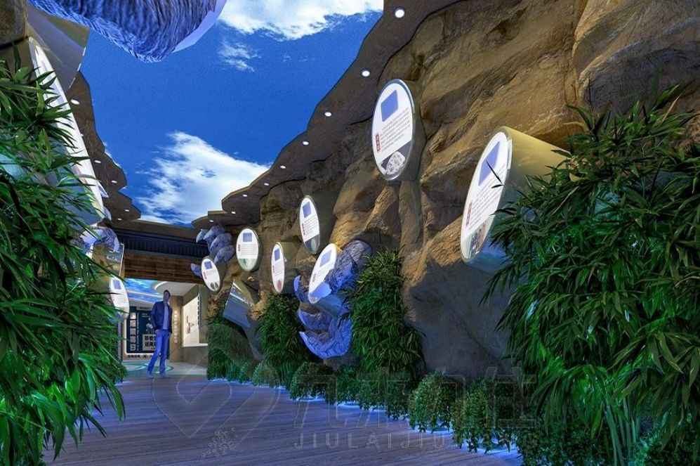 安全教育展廳, 國防教育設計, 互動多媒體