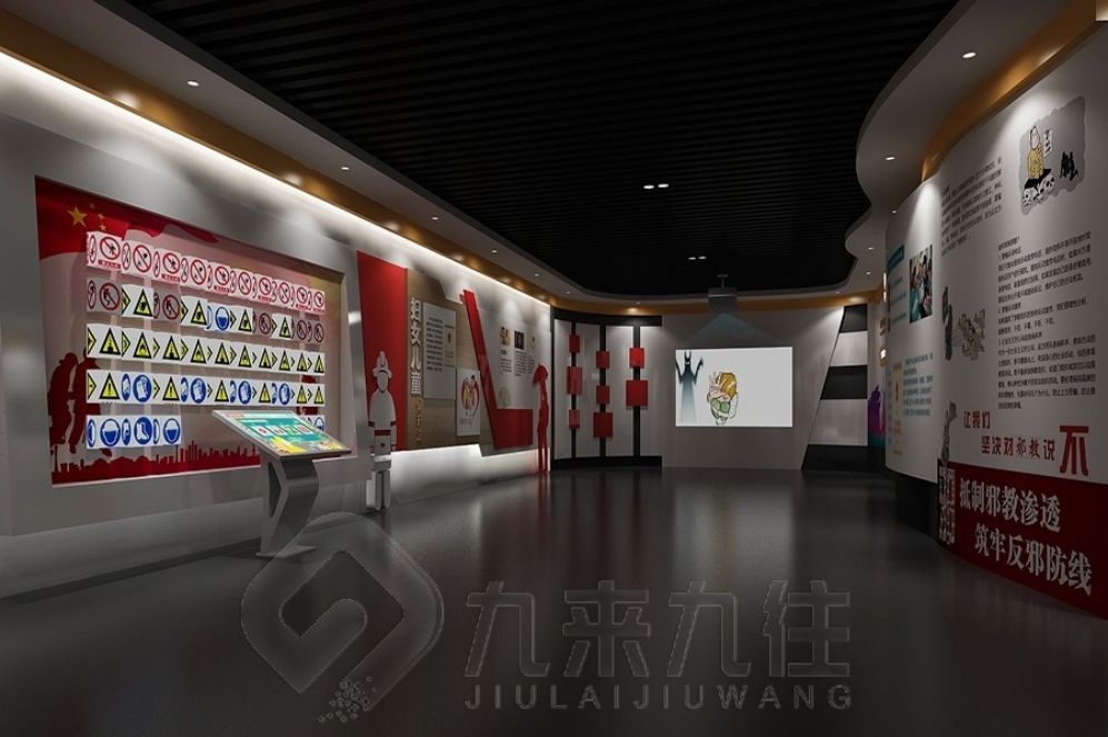 國(guó)防教育展廳設(shè)計(jì), 紅色文化傳承展示, 多媒體互動(dòng)