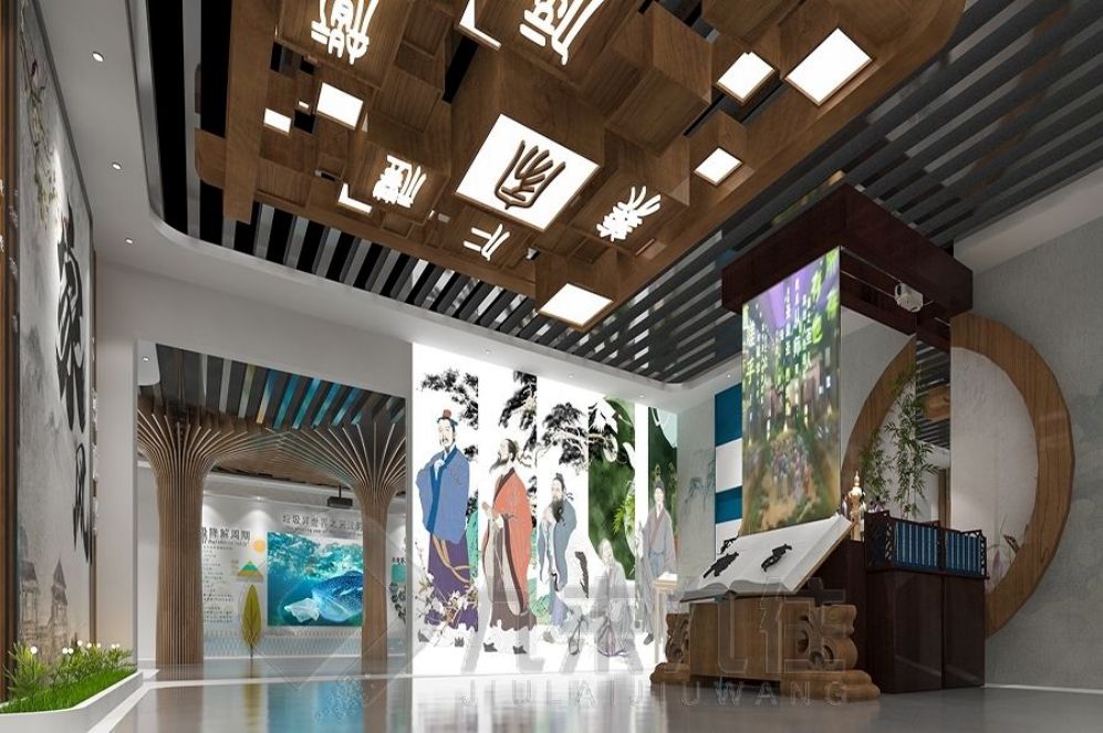 國(guó)防教育展廳設(shè)計(jì), 互動(dòng)多媒體設(shè)備, 現(xiàn)代化展示解決