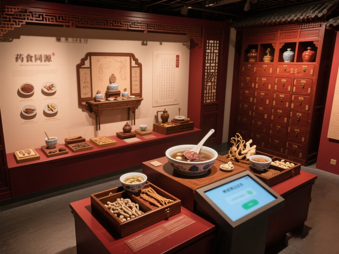 中醫(yī)藥文化教育基地，中醫(yī)藥體驗(yàn)館