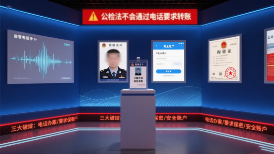 預(yù)防電信詐騙體驗(yàn)館，反詐展廳