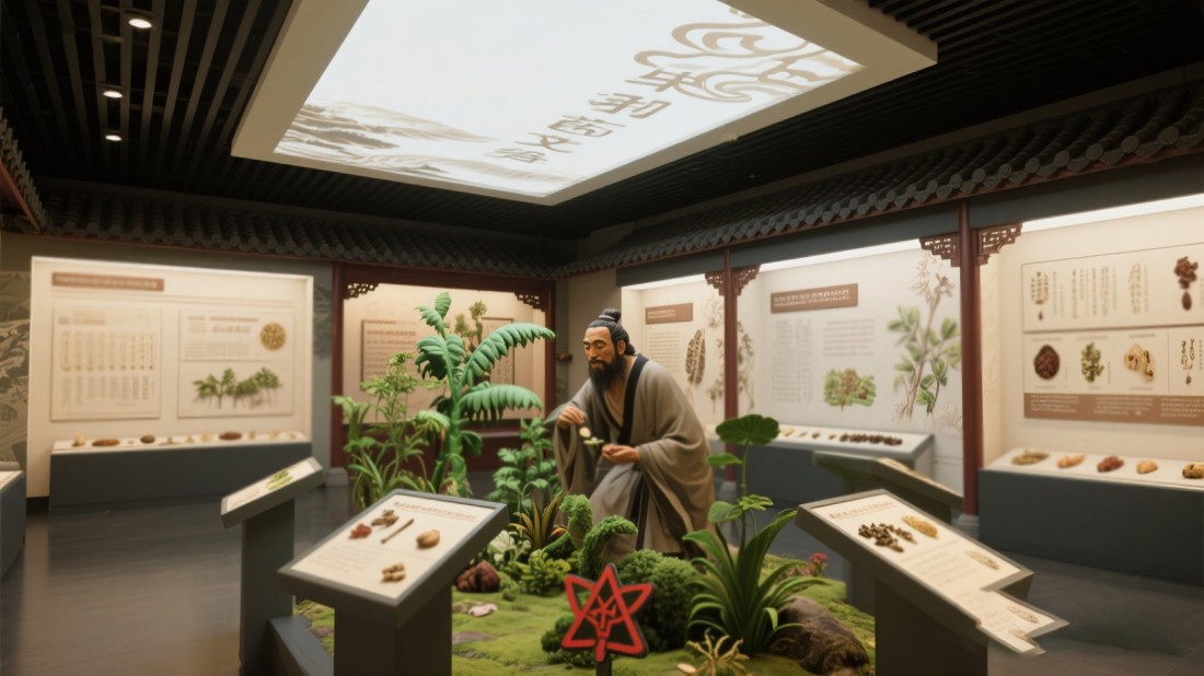 中醫(yī)藥文化展示館，中醫(yī)藥博物館