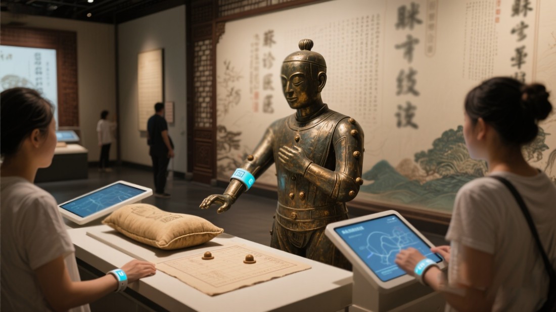 中醫(yī)藥博物館裝修，中醫(yī)藥企業(yè)展廳
