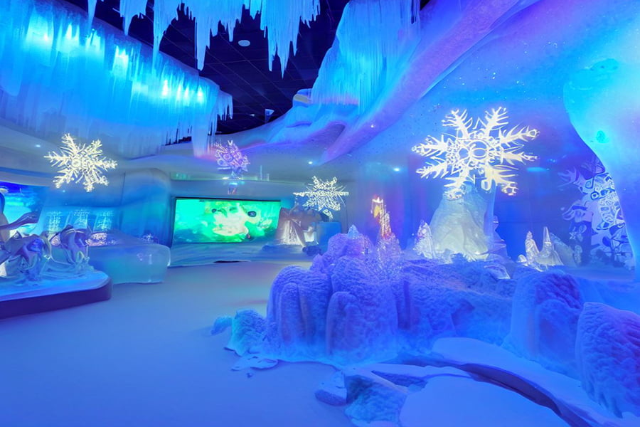 博物館，自然展廳效果圖