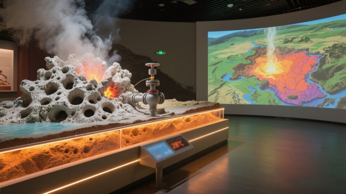 多媒體地質(zhì)博物館效果圖 多媒體地質(zhì)博物館效果圖