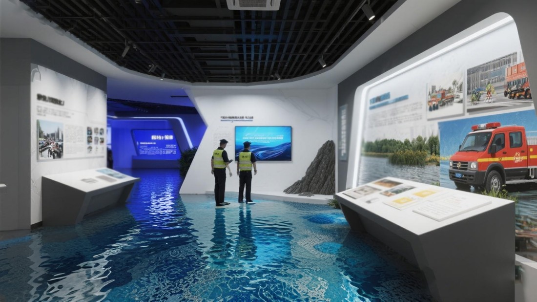 高科技防災減災體驗館效果圖