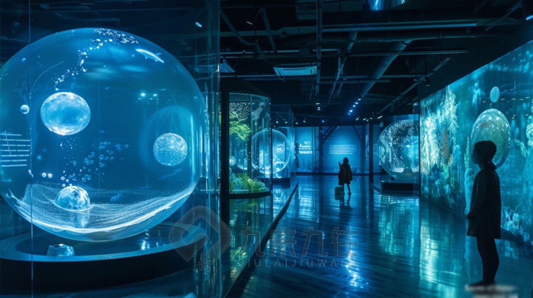 聲光電環(huán)保展館效果圖