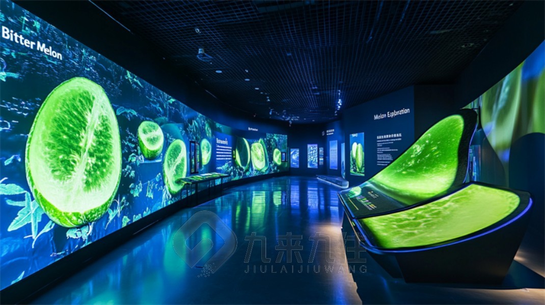 智能垃圾分類(lèi)展廳效果圖 智能垃圾分類(lèi)展廳效果圖