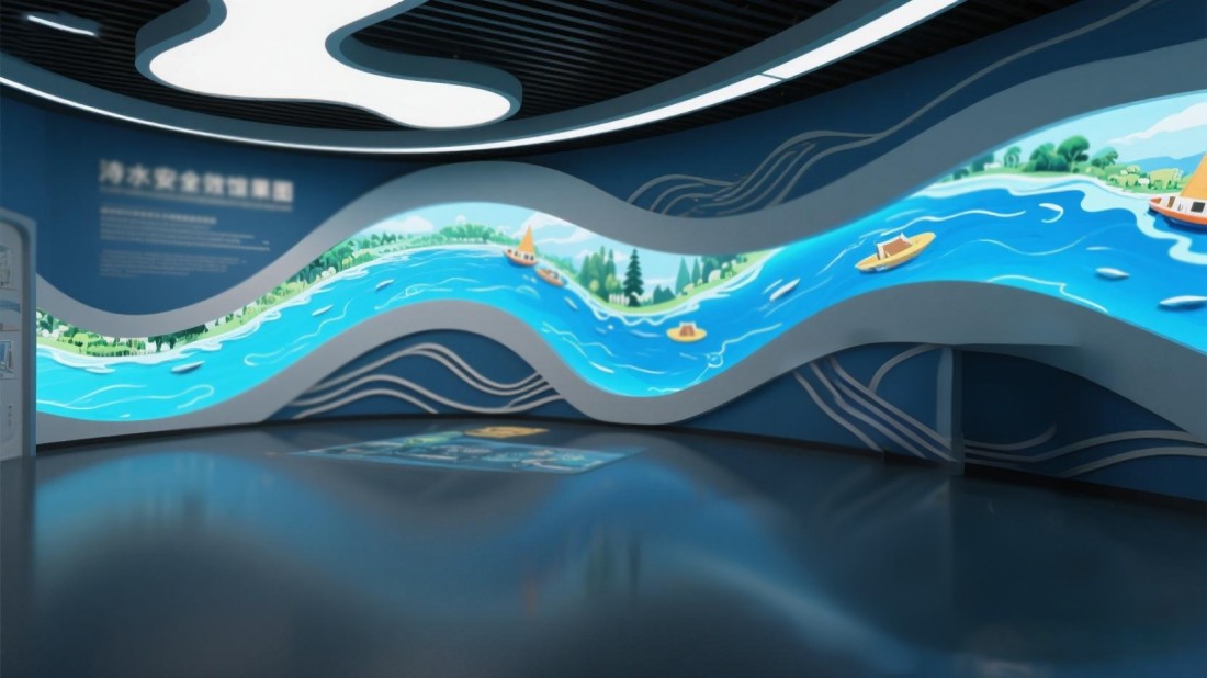 聲光電水上安全教育基地效果圖 聲光電水上安全教育基地效果圖